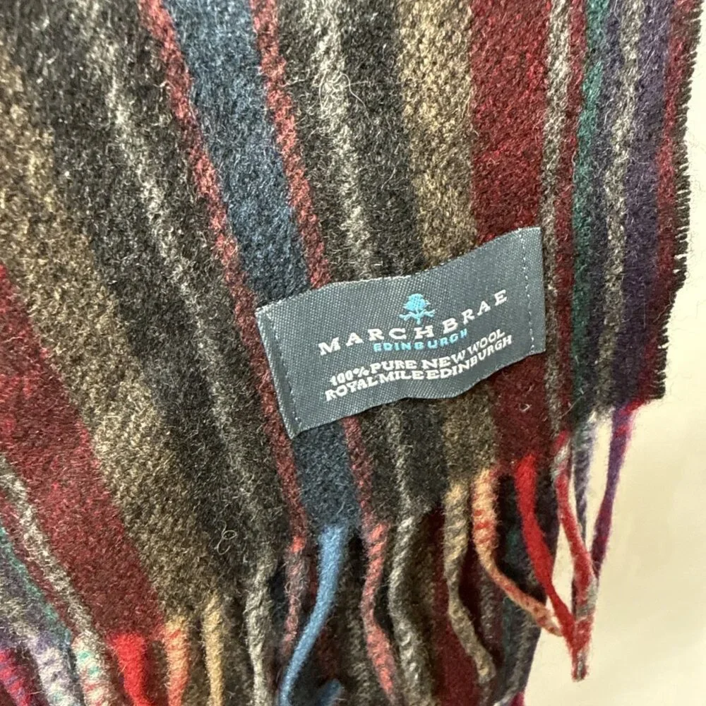 MARCHBRAE 100% Wool Scarf 64